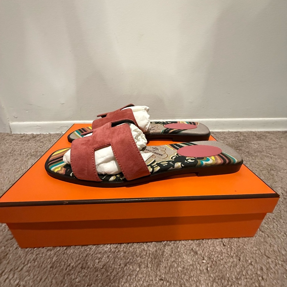 Hermes Oran Sandals